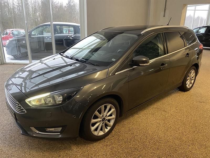 Koksmetal Brugt 2017 Ford Focus Titanium Stationcar | 64.900 kr. (Fair pris) - Billede 1/4