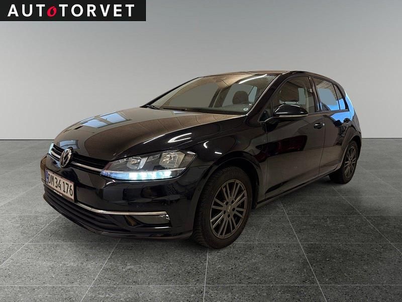 Sort Brugt 2019 VW Golf VII IQ Drive Hatchback | 124.700 kr. (God pris) - Billede 1/4