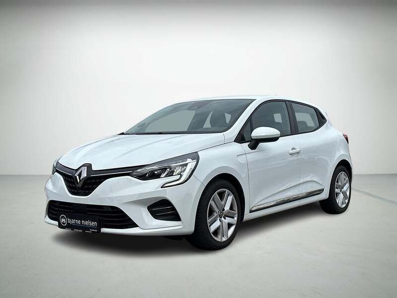 Hvid Brugt 2022 Renault Clio V Zen Hatchback | 139.900 kr. (Fair pris) - Billede 1/4