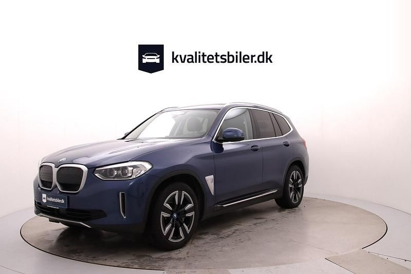 Blåmetal Brugt 2021 BMW iX3 SUV | 259.900 kr. (God pris) - Billede 1/4