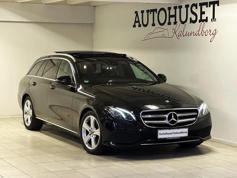Sortmetal Brugt 2017 Mercedes E220 Avantgarde Stationcar | 289.900 kr. (Dyr) - Billede 1/4