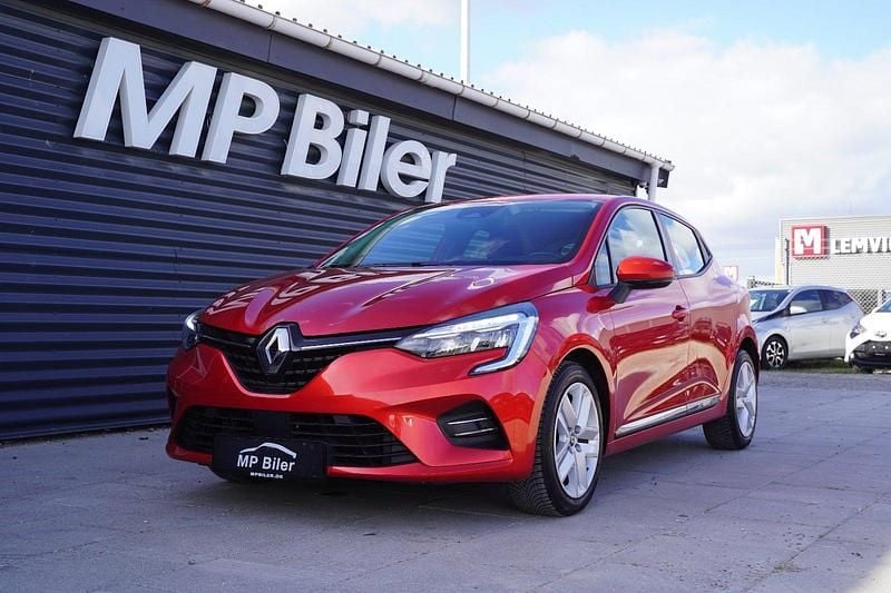 Rød Brugt 2022 Renault Clio V Zen Hatchback | 119.900 kr. (Fair pris) - Billede 1/4