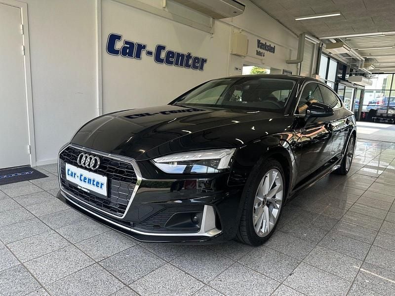 Sortmetal Brugt 2021 Audi A5 Sportback Prestige Hatchback | 359.900 kr. - Billede 1/4