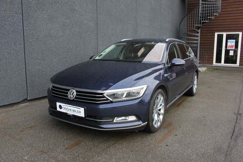 Sortmetal Brugt 2015 VW Passat Comfortline Stationcar | 219.800 kr. - Billede 1/3