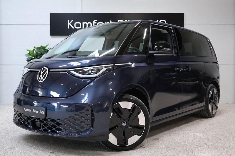 Blåmetal Brugt 2023 VW ID. Buzz Pro MPV | 344.800 kr. (God pris) - Billede 1/4