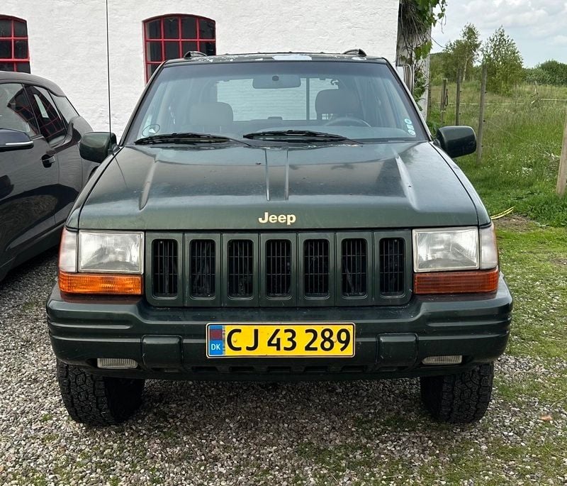 Grøn Brugt 1996 Jeep Grand Cherokee SUV | 55.000 kr. - Billede 1/4