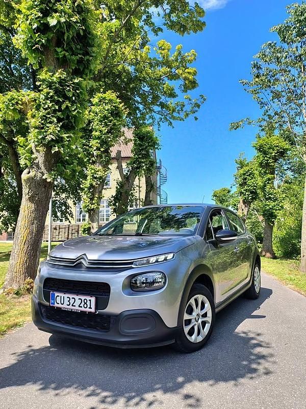 Grå Brugt 2020 Citroën C3 PureTech Hatchback | 55.000 kr. (Fair pris) - Billede 1/4