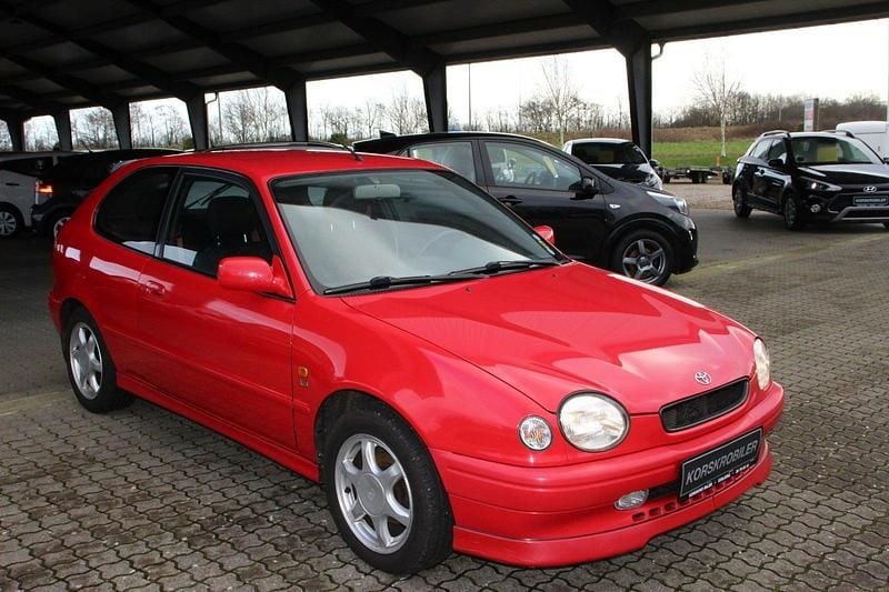 Rød Brugt 1999 Toyota Corolla Hatchback | 69.800 kr. - Billede 1/4
