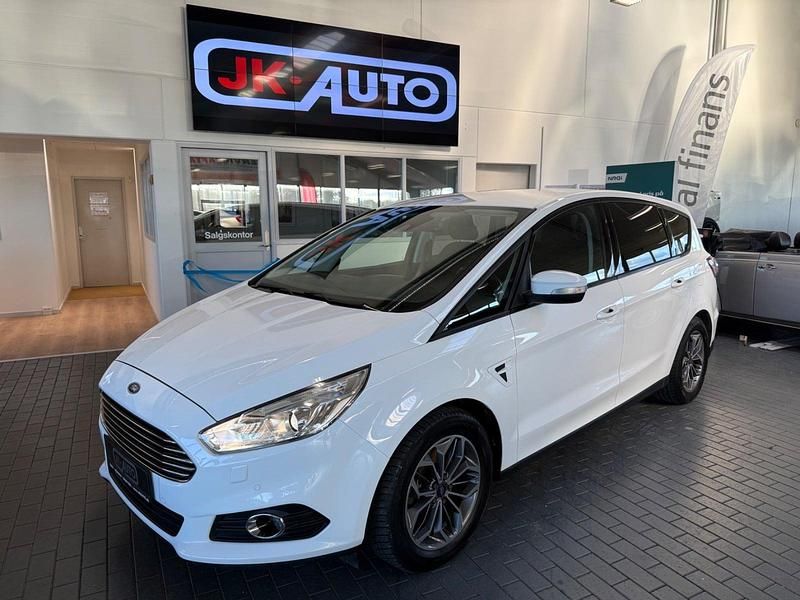 Hvid Brugt 2015 Ford S-MAX Business Edition MPV | 99.800 kr. (Lidt for dyr) - Billede 1/4