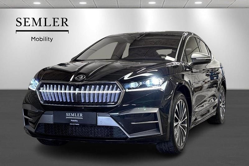 Sortmetal Brugt 2024 Skoda Enyaq iV LAURIN & KLEMENT SUV | 419.900 kr. - Billede 1/4