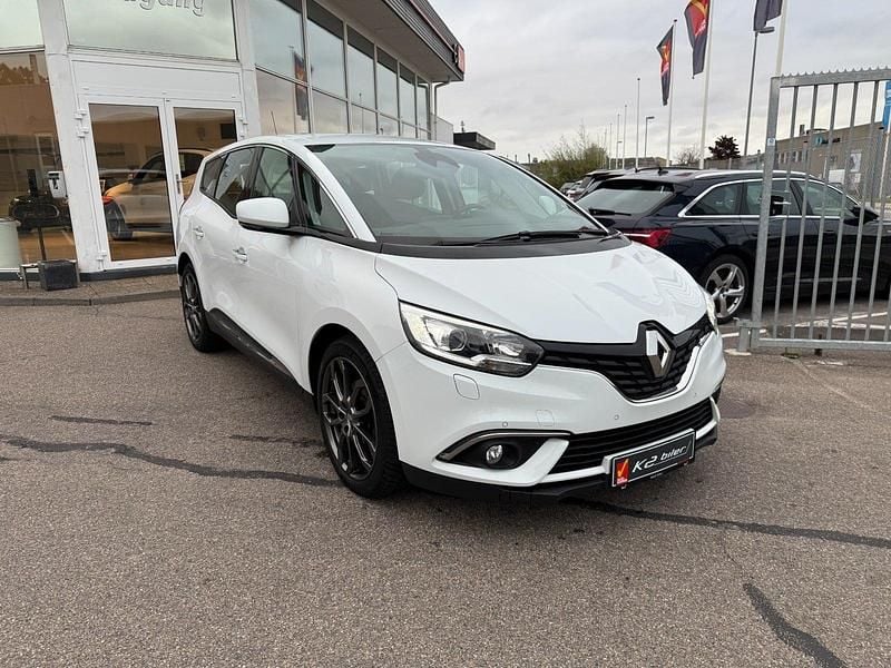 Hvid Brugt 2019 Renault Grand Scénic IV Zen MPV | 149.800 kr. (God pris) - Billede 1/4