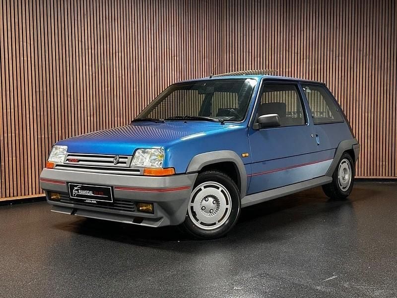 Blåmetal Brugt 1986 Renault R5 GT Hatchback | 199.995 kr. - Billede 1/4