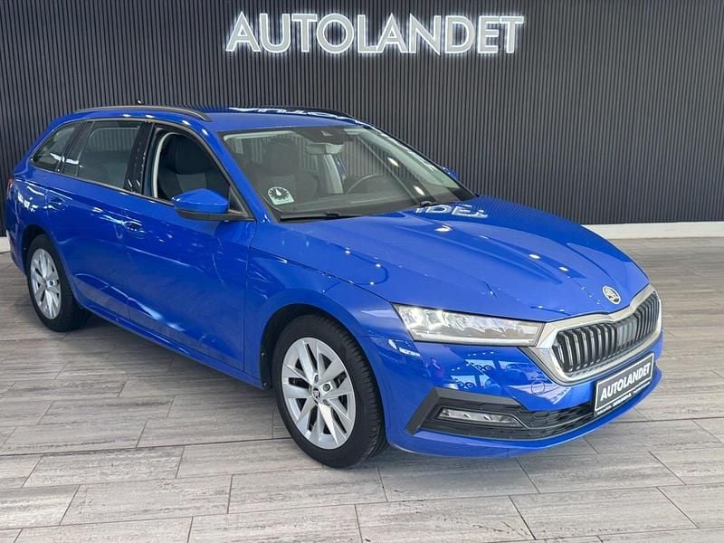 Brugt Skoda Octavia Ambition 204 HK (150 kW) 2022 Blå Stationcar