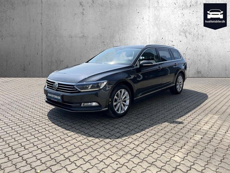 Grå Brugt 2018 VW Passat Highline Stationcar | 189.900 kr. (Dyr) - Billede 1/4