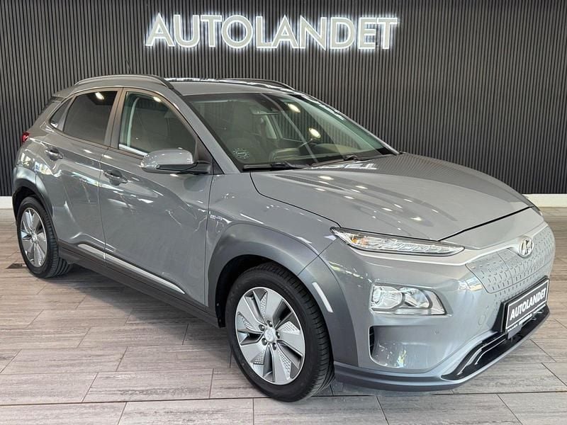 Grå Brugt 2019 Hyundai Kona Trend SUV | 129.800 kr. (Fair pris) - Billede 1/4