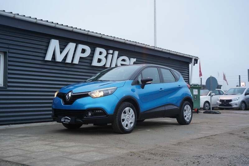 Blåmetal Brugt 2016 Renault Captur Expression SUV | 64.900 kr. (Fair pris) - Billede 1/4
