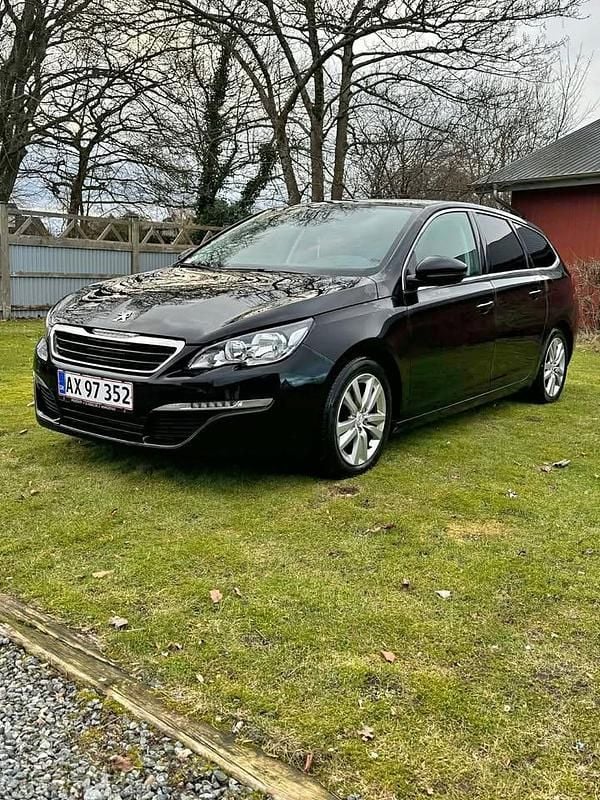 Brugt Peugeot 308 120 HK (88 kW) 2015 Sort Stationcar