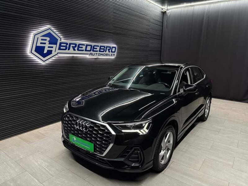 Sort Brugt 2021 Audi Q3 Sportback Ambiente SUV | 284.500 kr. (Fair pris) - Billede 1/4