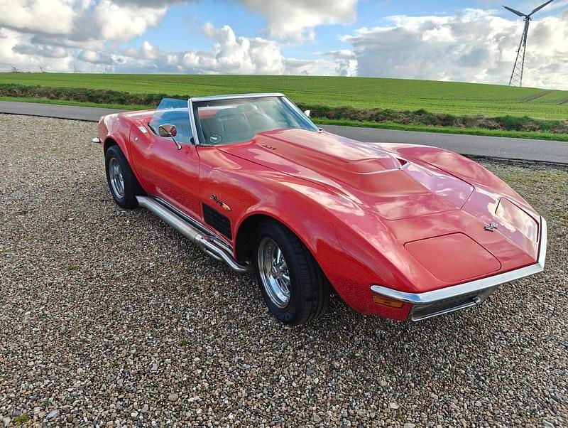 Brugt Chevrolet Corvette C3 1969 Rød Cabriolet
