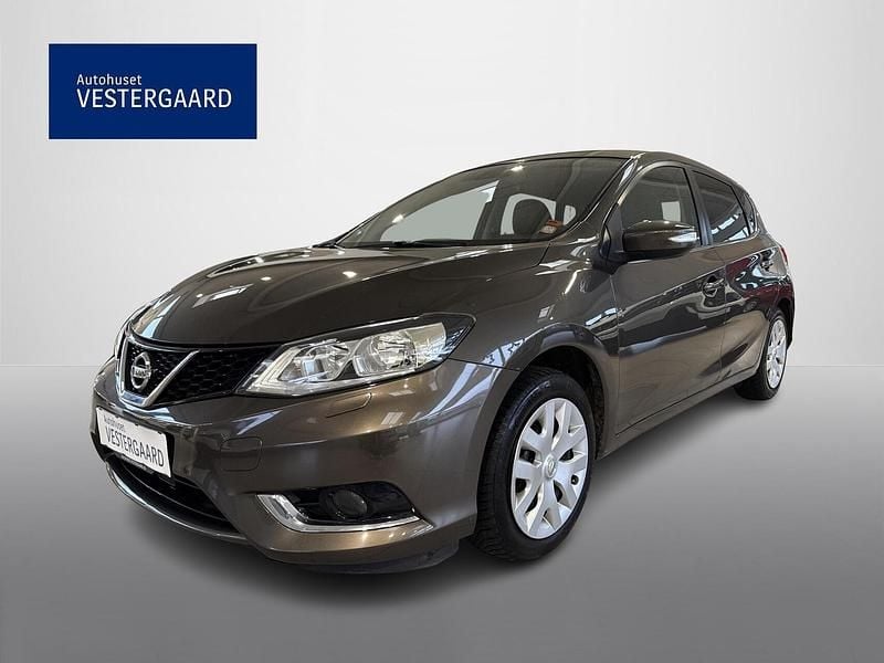 Brun Brugt 2016 Nissan Pulsar N-Connecta Hatchback | 79.900 kr. (Super pris) - Billede 1/4
