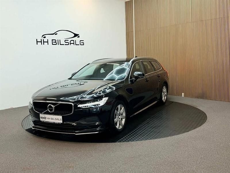 Brugt Volvo V90 Momentum 190 HK (139 kW) 2020 Sort Stationcar