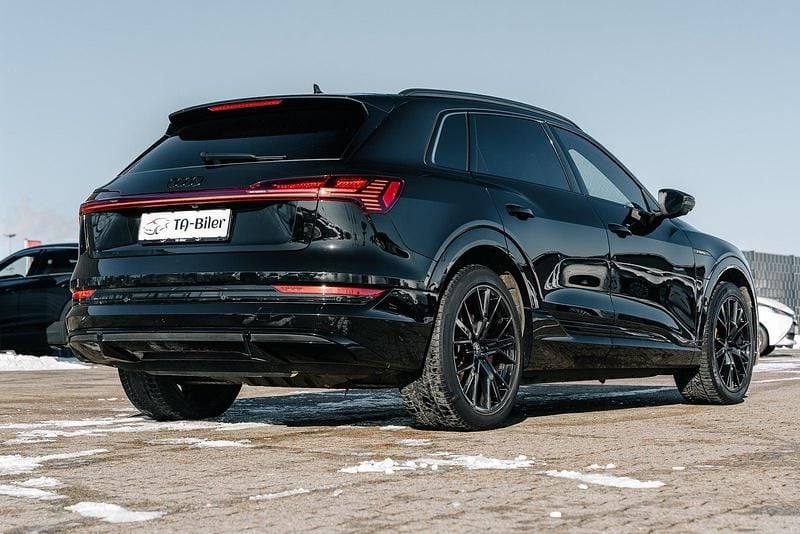 Brugt Audi e-tron Black Edition 300 kW (408 HK) 2022 Sortmetal SUV