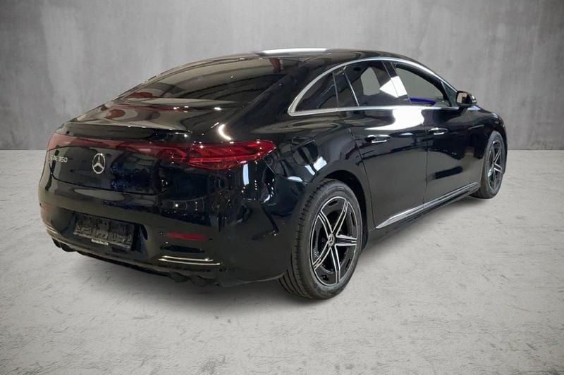 Brugt Mercedes EQE350 AMG line 214 kW (292 HK) 2023 Sortmetal Sedan