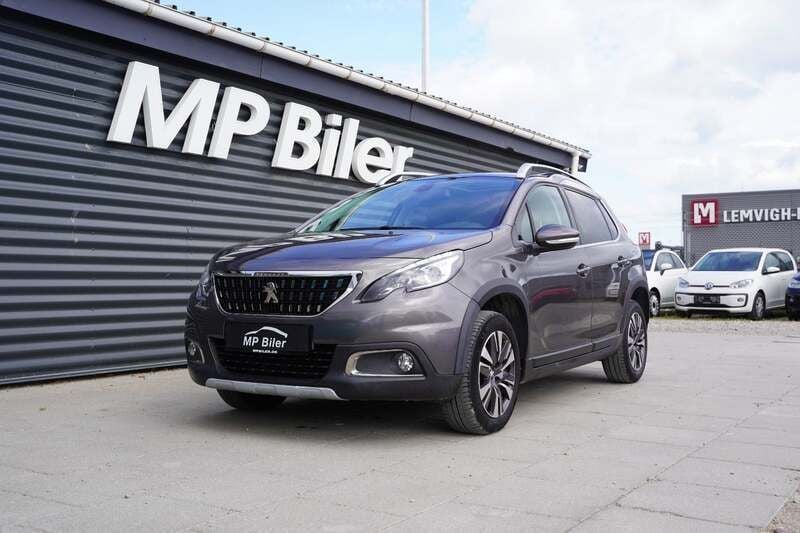 Gråmetal Brugt 2019 Peugeot 2008 Allure Sky SUV | 124.900 kr. (God pris) - Billede 1/4