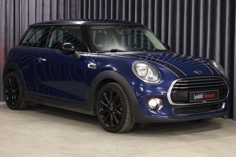 Mørkblåmetal Brugt 2018 Mini Cooper Hatchback | 149.800 kr. (Super pris) - Billede 1/4
