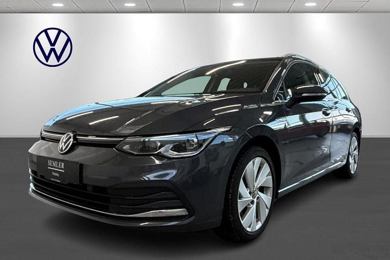 Grå Brugt 2021 VW Golf VIII Style Stationcar | 209.900 kr. (Lidt for dyr) - Billede 1/4