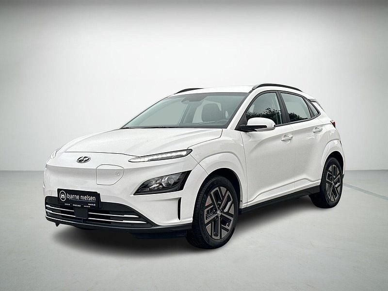 Hvid Brugt 2022 Hyundai Kona Select SUV | 124.900 kr. (God pris) - Billede 1/4