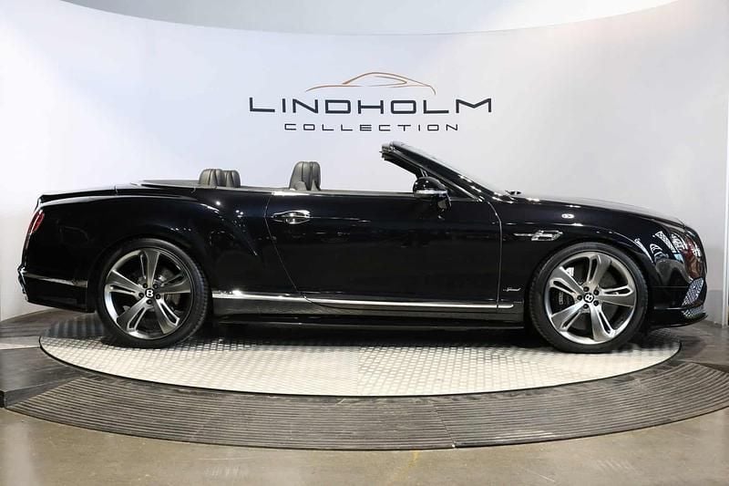 Brugt Bentley Continental GT 635 HK (467 kW) 2016 Sort Cabriolet