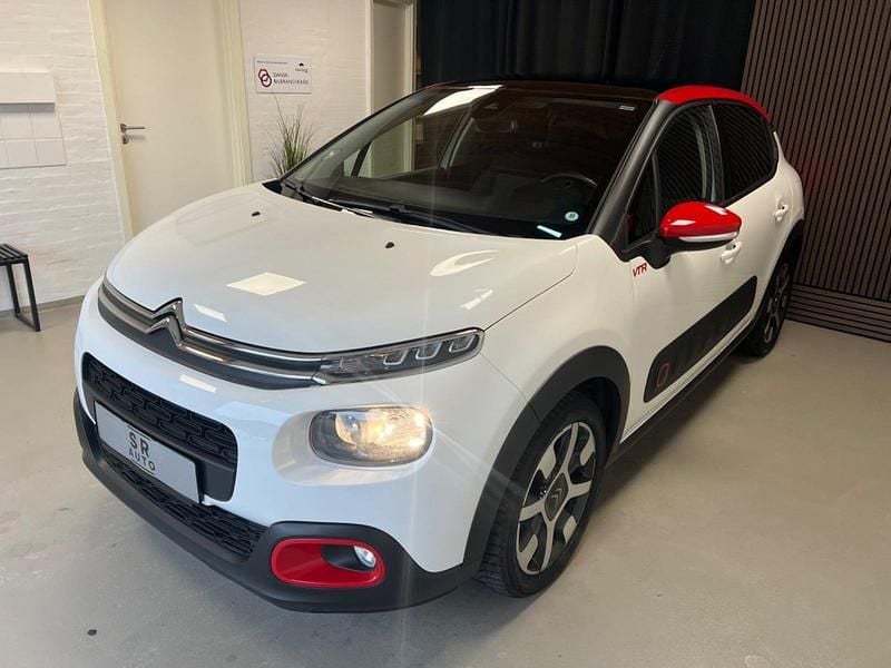 Brugt Citroën C3 VTR Sport 100 HK (73 kW) 2019 Hvid Hatchback