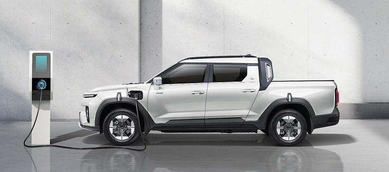 Hvid Ny 2025 Ssangyong / KGM Musso Afhentning | 386.995 kr. - Billede 1/4