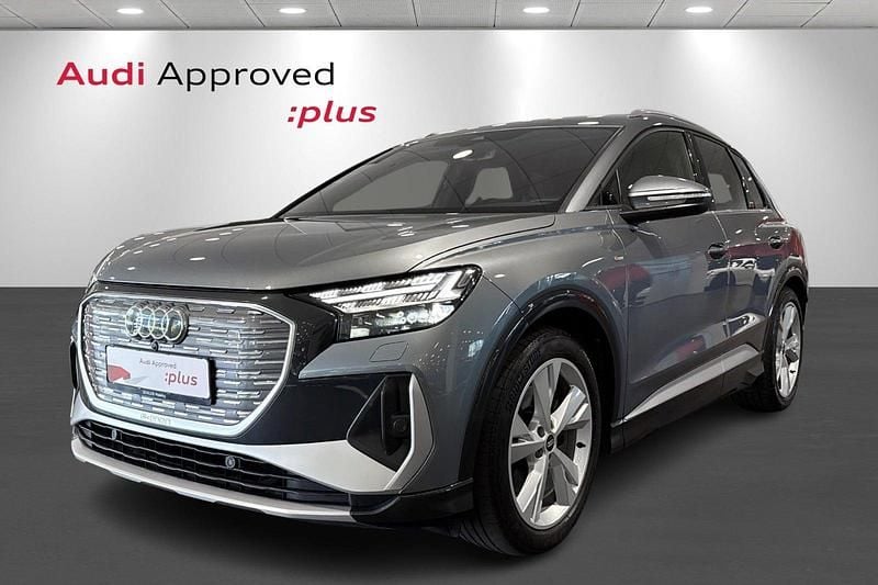 Lysblåmetal Brugt 2021 Audi Q4 e-tron SUV | 269.900 kr. (Dyr) - Billede 1/4