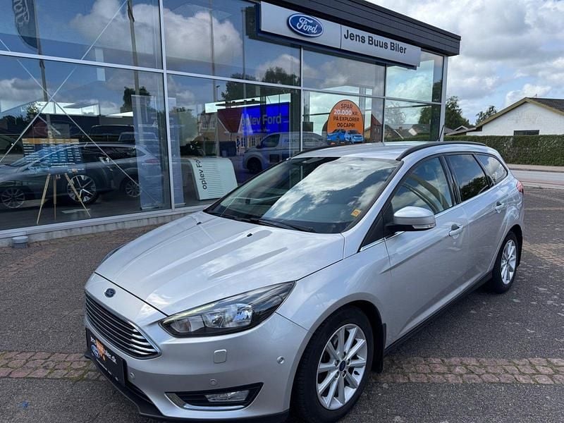 Brugt 2018 Ford Focus Titanium Stationcar | 99.900 kr. (Fair pris) - Billede 1/4
