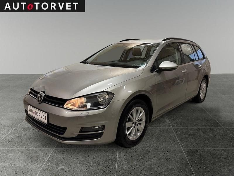 Gråmetal Brugt 2014 VW Golf VII Comfortline Stationcar | 82.700 kr. (God pris) - Billede 1/4