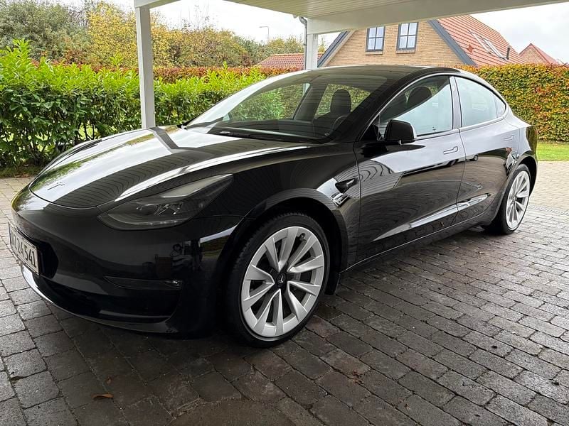 Brugt Tesla Model 3 Long Range AWD 366 kW (498 HK) 2023 Sort Sedan