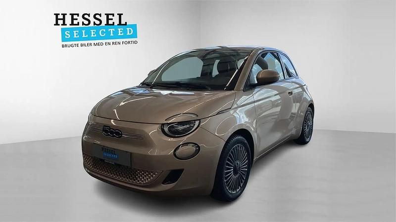 Rose gold Brugt 2022 Fiat 500e Icon Hatchback | 112.900 kr. (God pris) - Billede 1/4