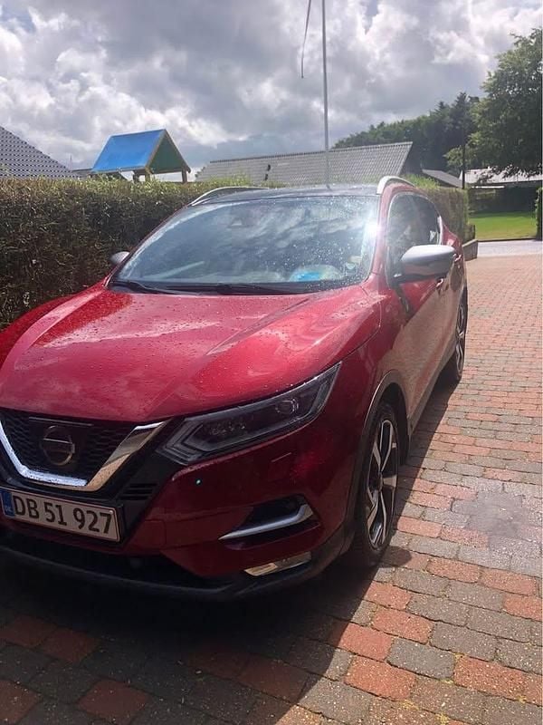 Rød Brugt 2018 Nissan Qashqai SUV | 130.000 kr. (God pris) - Billede 1/1