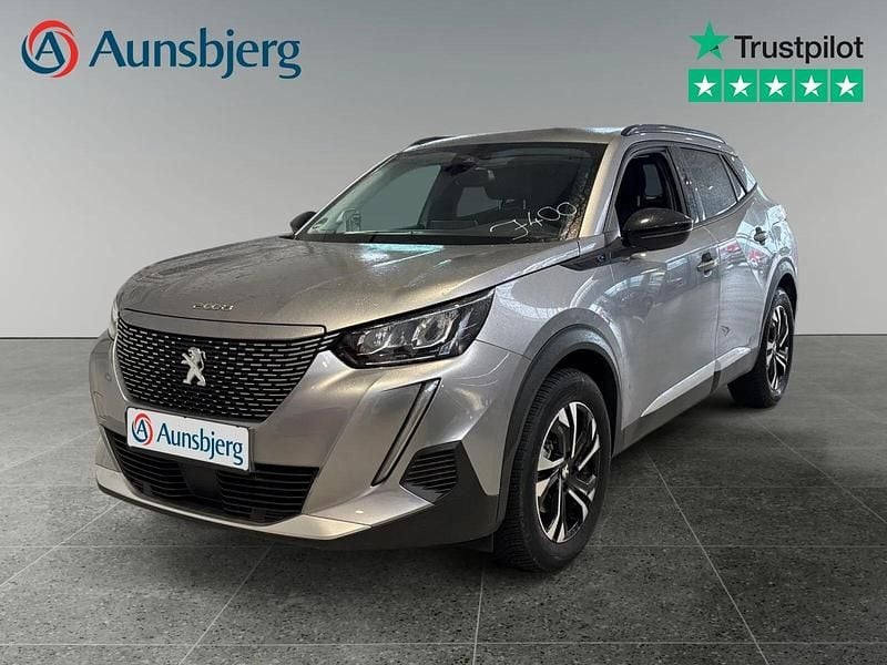 Grå metal Brugt 2022 Peugeot e-2008 Allure SUV | 139.500 kr. (Fair pris) - Billede 1/4