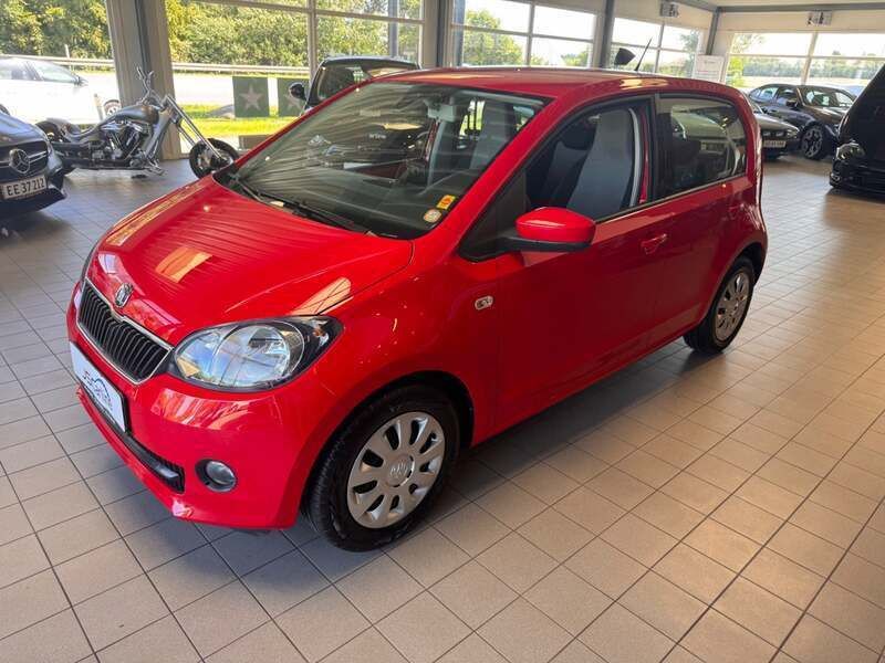 Rød Brugt 2014 Skoda Citigo Ambition Hatchback | 69.900 kr. (Fair pris) - Billede 1/4