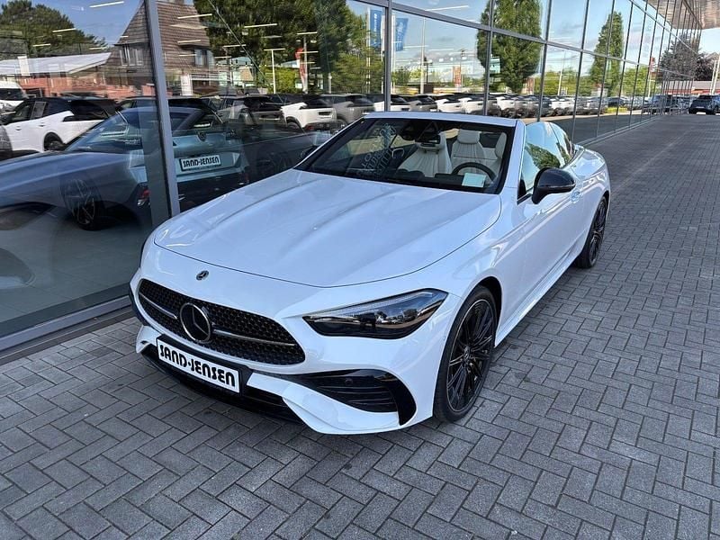 Hvidmetal Ny 2024 Mercedes CLE300 Cabriolet | 1.149.900 kr. - Billede 1/4