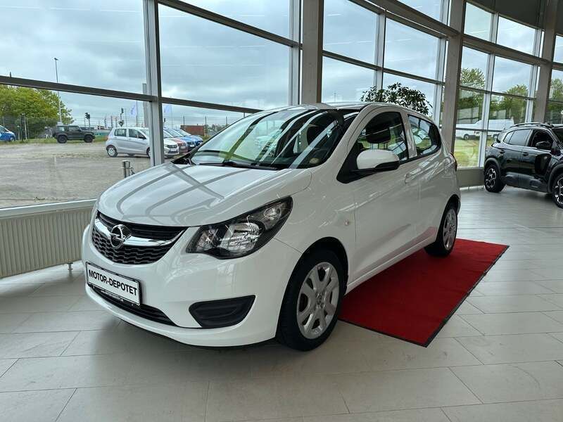 Hvid Brugt 2016 Opel Karl Enjoy Hatchback | 74.700 kr. (Fair pris) - Billede 1/4