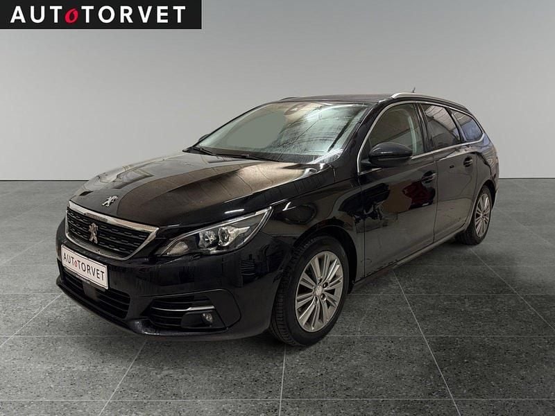 Sort Brugt 2019 Peugeot 308 Allure+ Stationcar | 87.700 kr. (Fair pris) - Billede 1/4