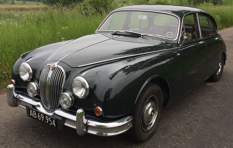 Brugt Jaguar MK II 1967 Grøn Sedan