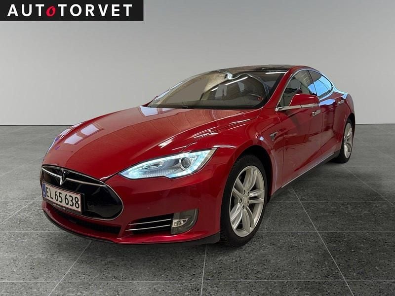 Rødmetal Brugt 2015 Tesla Model S Sedan | 159.700 kr. (God pris) - Billede 1/4
