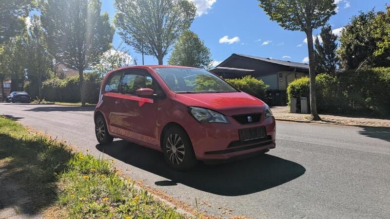 Brugt Seat Mii Style 60 HK (44 kW) 2013 Rød Hatchback