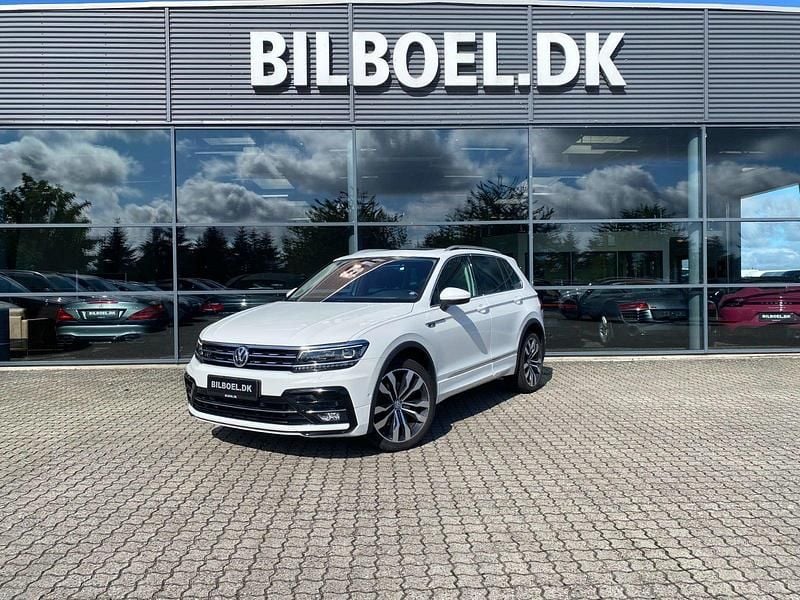 Hvid Brugt 2017 VW Tiguan R-line SUV | 299.800 kr. - Billede 1/4