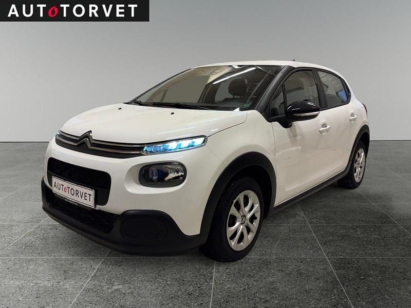 Brugt Citroën C3 PureTech 82 HK (60 kW) 2020 Hvid Hatchback